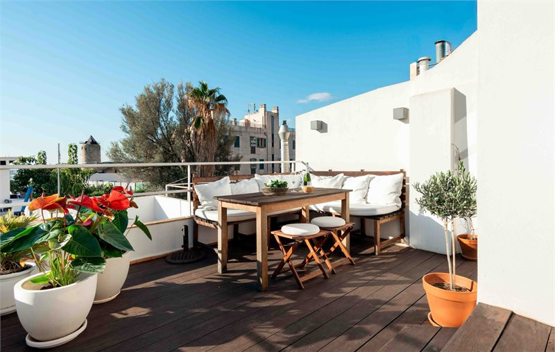 Boyta: 100 m² Sovrum: 2  - Underbart townhouse med.egen takterrass i charmiga Santa Catalina, Palma #1121170 - 13