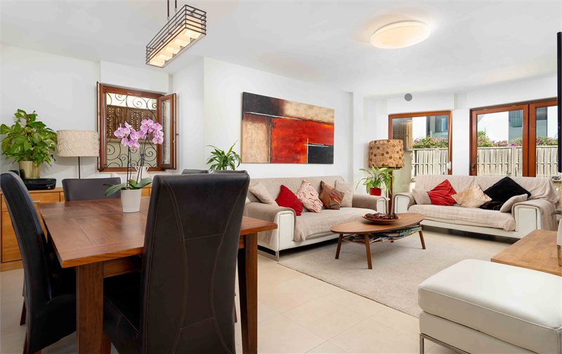 Boyta: 122 m² Sovrum: 3  - Ljus modern marklägenhet med egen trädgård i San Agustin #2121172 - 8