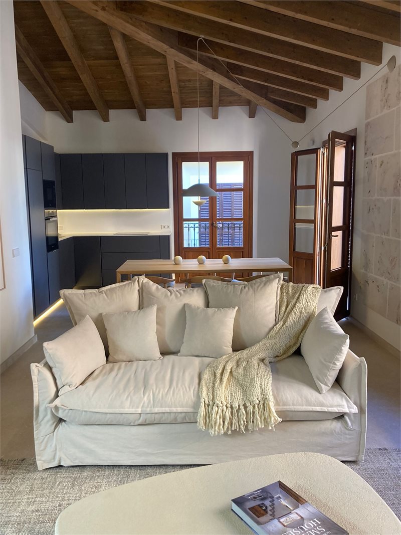 Living area: 120 m² Bedrooms: 3  - Elegant penthouse with roof terrace in Palma, Old Town #2121176 - 7