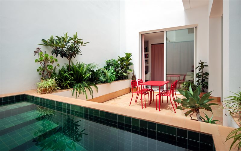 Living area: 152 m² Bedrooms: 2  - Renovated Apartment with Patio, Pool & Garage,  Palma City Center #2121177 - 13