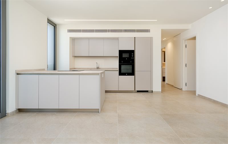 Living area: 94 m² Bedrooms: 2  - New Modern Apartment with Terrace & Parking, Cala Mayor #2121179 - 3