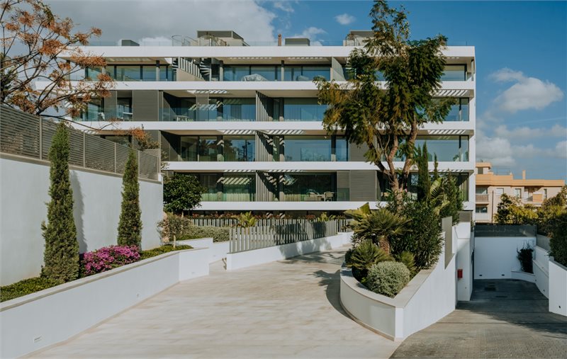 Living area: 94 m² Bedrooms: 2  - New Modern Apartment with Terrace & Parking, Cala Mayor #2121179 - 10
