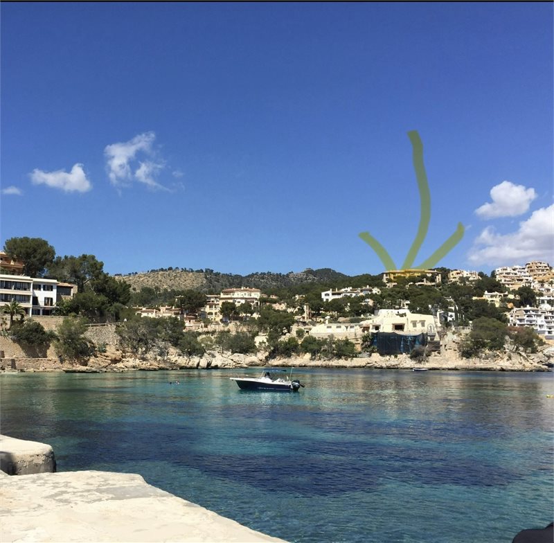 Boyta: 125 m² Sovrum: 2  - Exklusivt penthouse med havsutsikt i Cala Fornells, Paguera #1021183 - 1
