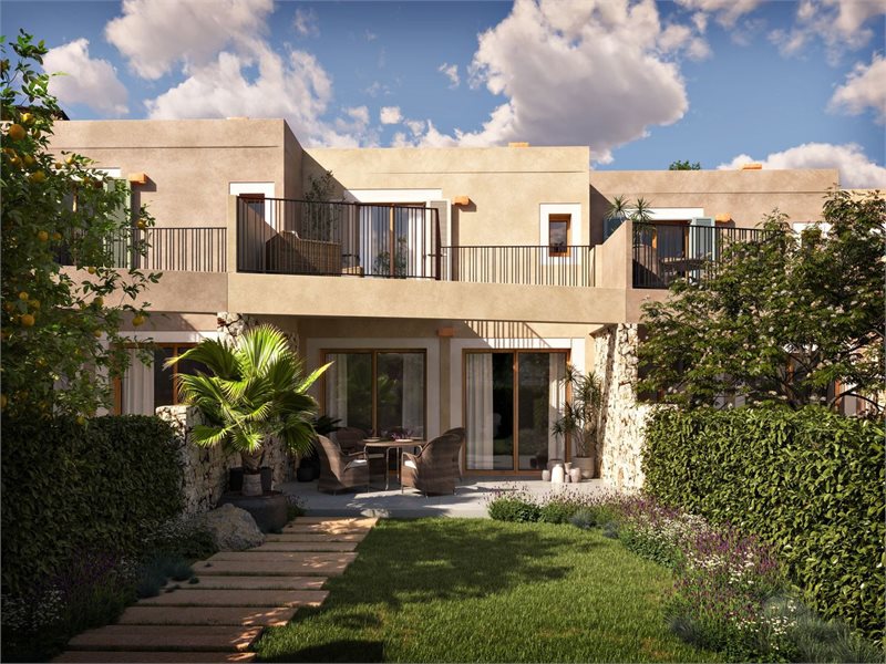 Boyta: 151 m² Sovrum: 3  - Nyproducerat townhouse med privat trädgård  i Artà #1531184 - 4