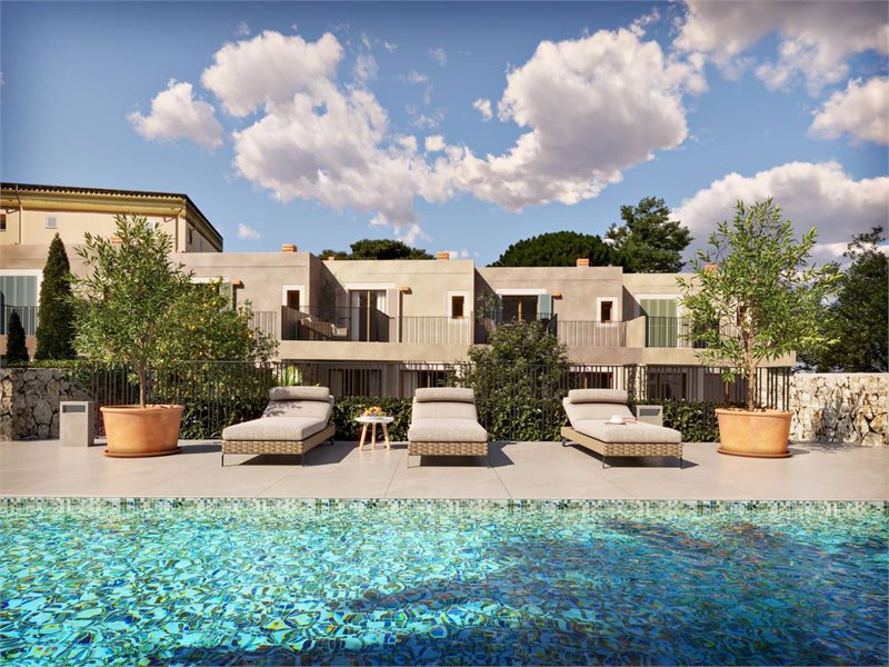 Boyta: 151 m² Sovrum: 3  - Nyproducerat townhouse med privat trädgård i Artà #1531185 - 3