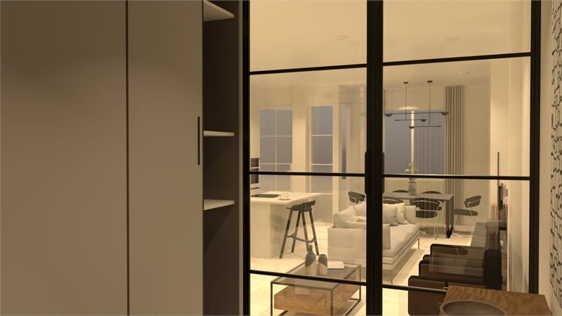 Boyta: 100 m² Sovrum: 3  - Ljus, modern och helt nyrenoverad  lägenhet med fantastisk utsikt , Son Espanyolet, Palma #1121188 - 6