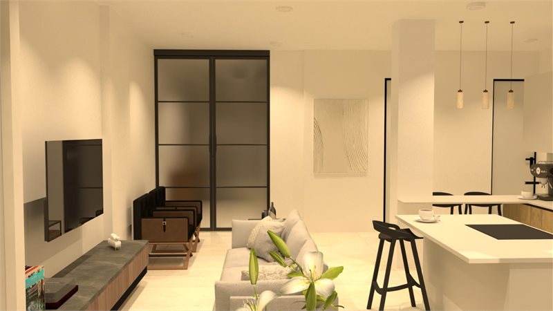 Boyta: 100 m² Sovrum: 3  - Ljus, modern och helt nyrenoverad  lägenhet med fantastisk utsikt , Son Espanyolet, Palma #1121188 - 7