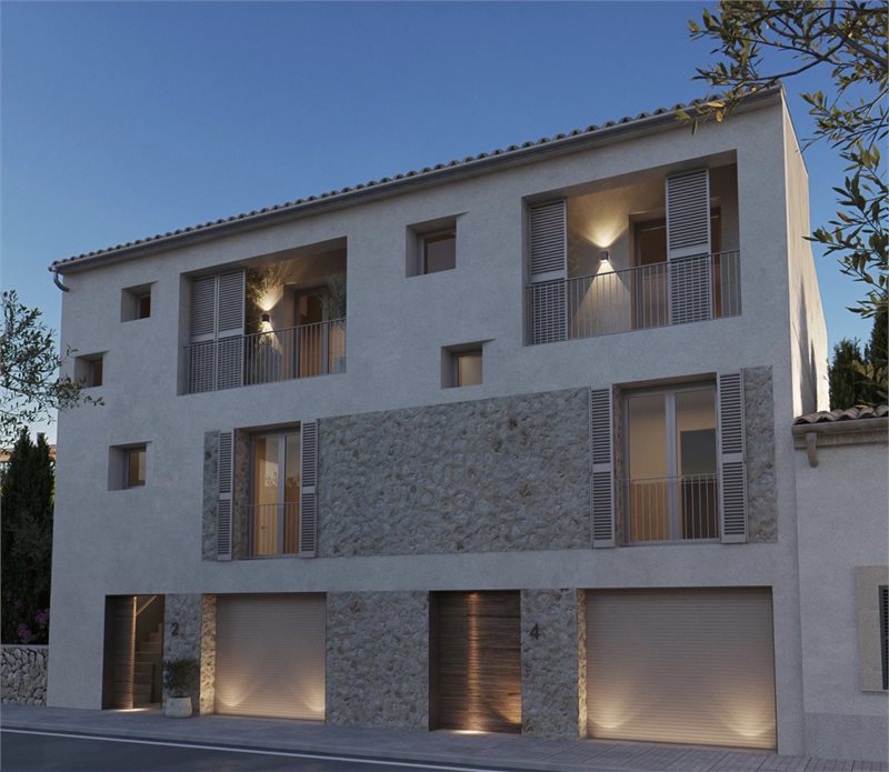 Bedrooms: 3  - Exclusive new project, Townhouse with Private Garden and Saltwater Pool in Santanyí #1531189 - 1