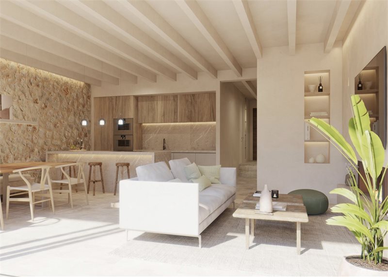 Bedrooms: 3  - Exclusive new project, Townhouse with Private Garden and Saltwater Pool in Santanyí #1531189 - 3