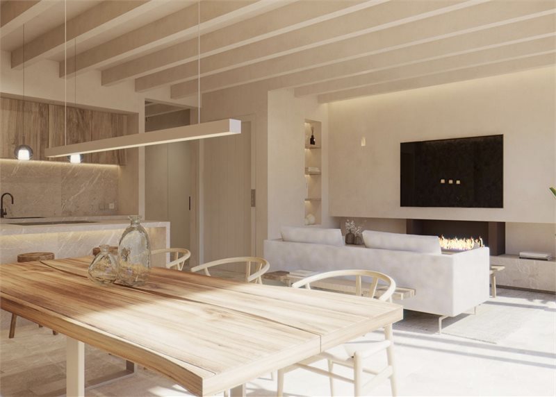 Bedrooms: 3  - Exclusive new project, Townhouse with Private Garden and Saltwater Pool in Santanyí #1531189 - 4