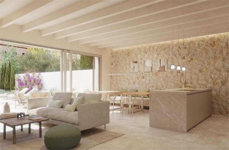 Bedrooms: 3  - Exclusive new project, Townhouse with Private Garden and Saltwater Pool in Santanyí #1531189 - 8