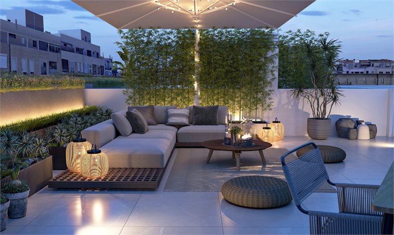 Boyta: 105 m² Sovrum: 3  - Nyproducerade lägenheter mitt i Palma #1121190 - 10