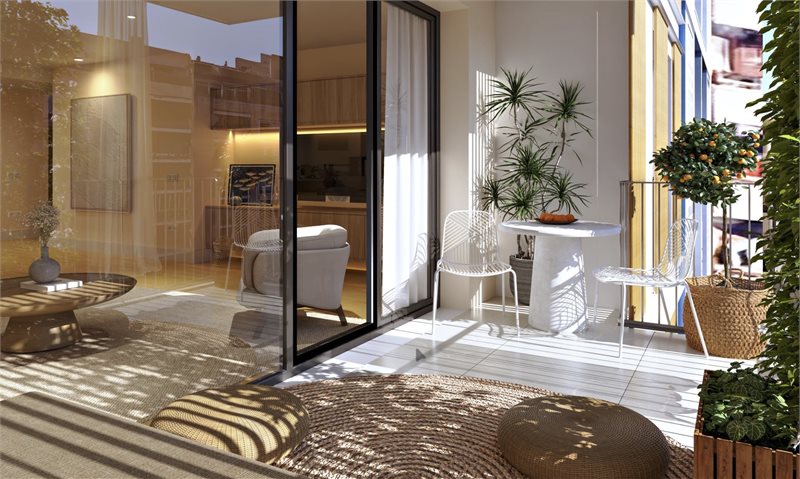 Boyta: 105 m² Sovrum: 3  - Nyproducerade lägenheter mitt i Palma #1121190 - 2