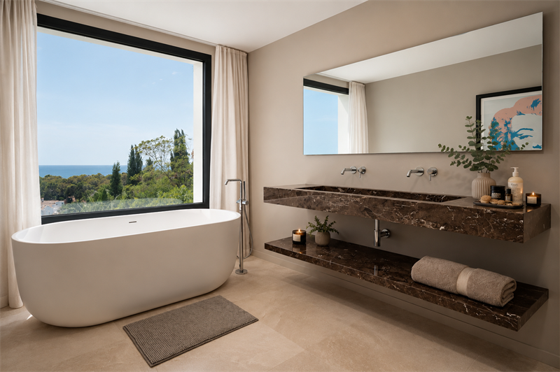 Boyta: 607 m² Sovrum: 5  - Elegant villa med havsutsikt i Bendinat #1121193 - 13